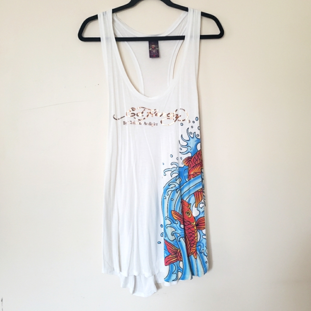 Ed Hardy Koi Fish Tank